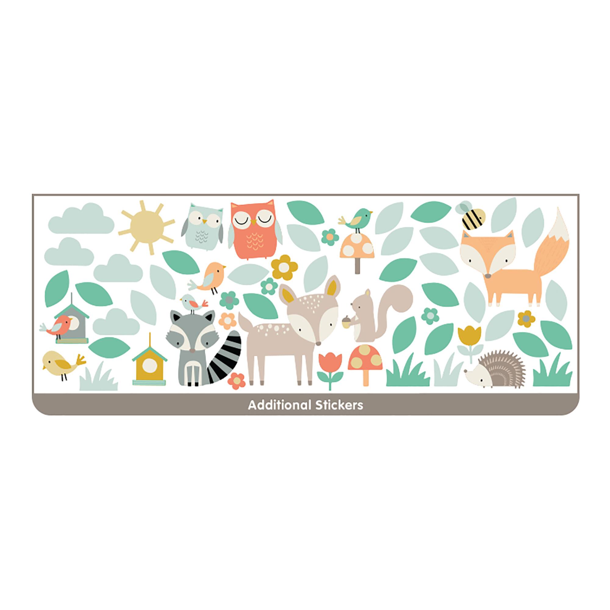 Walltastic Woodland Tree & Friends Wall Stickers